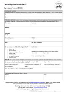 Expression of Interest FORM -1