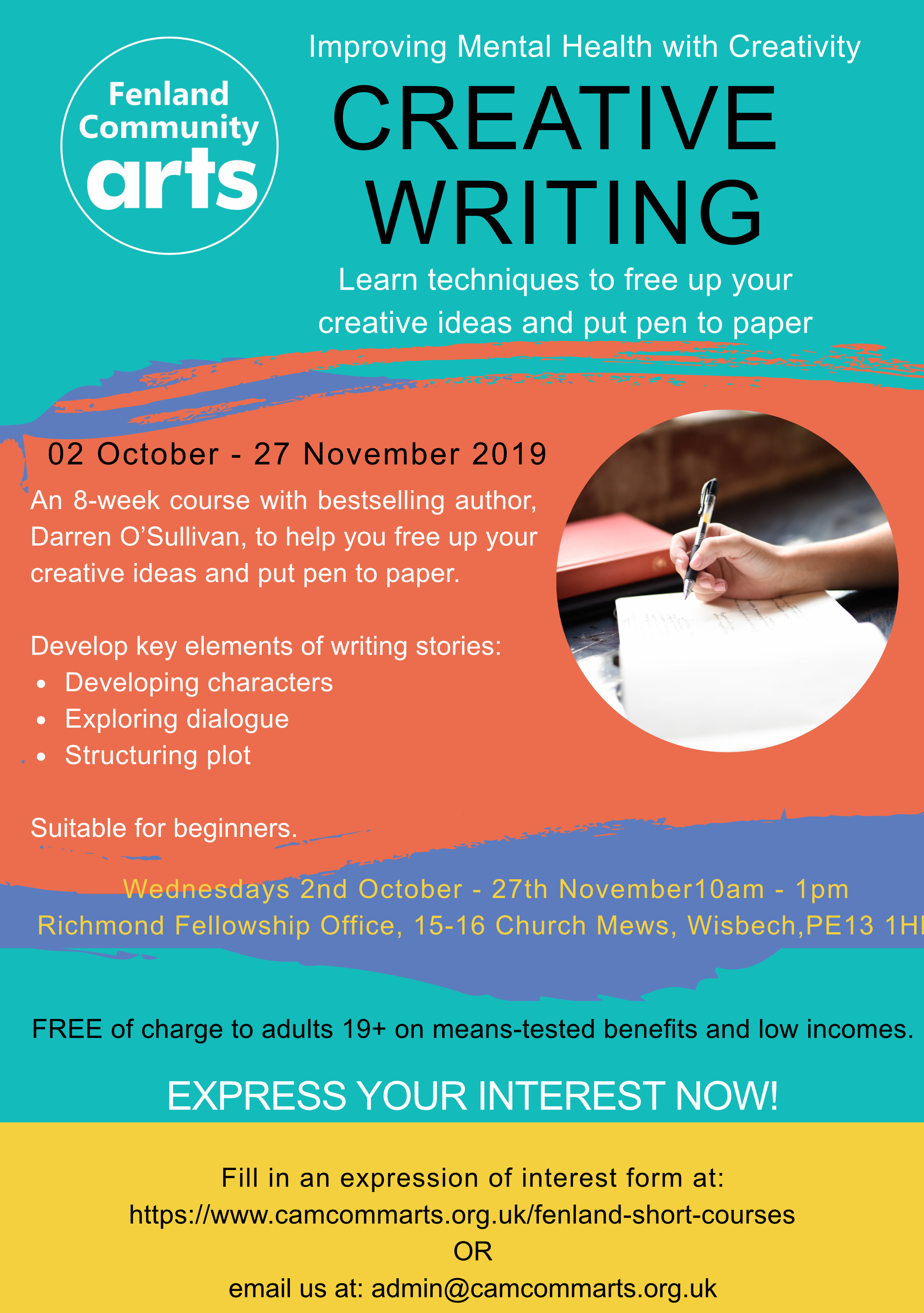 online course on creative writing