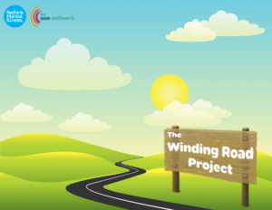 Winding road project Logo