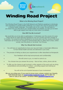 winding road poster