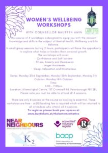 womens wellbeing workshops