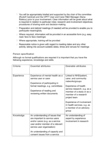 CPFT Research Database Oversight Committee