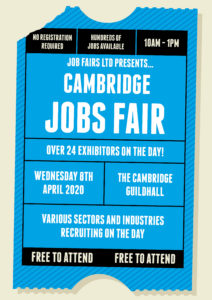 Cambridge Job Fair Poster