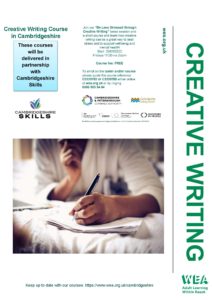 Be less stressed through creative writing taster and course