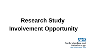 Involvement opportunity CPFT